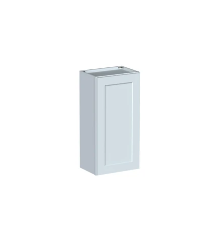 Boyel Living W18" Dove Wall Cabinet with Full Overlay Hdf Door for Custom Kitchen or Bathroom
