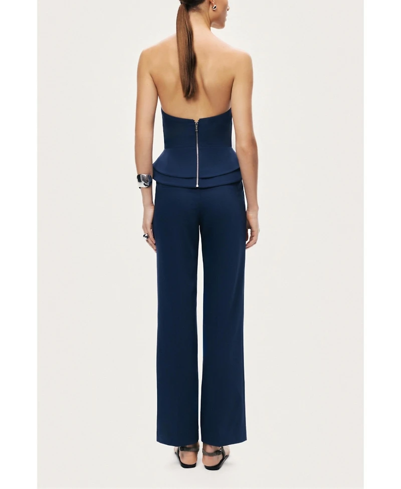 Nocturne Women's Strapless Sculpted Bustier Top