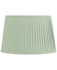 Springcrest Mapo 14" Top x 17" Bottom x 11" High Drum Pleated Washer Lamp Shade Replacement