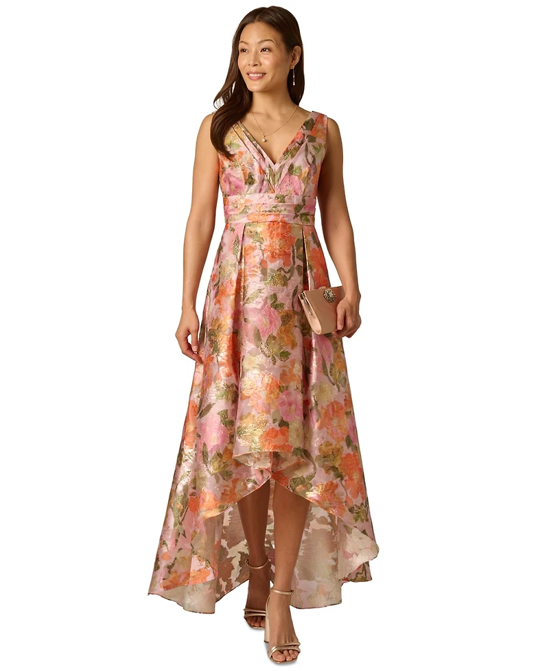 Adrianna Papel V-Neck Midi Dress