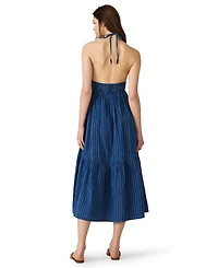 Steve Madden Women's Sleeveless V Neck Midi Dress