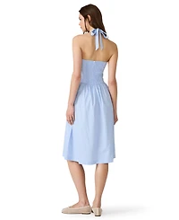 Steve Madden Women's Sweetheart Neck Midi Dress