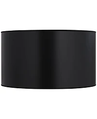 Springcrest McKay 25" Top x 25" Bottom x 14" High Lamp Shade Replacement Extra Large Drum Hardback Spider Harp Finial