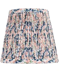 Springcrest Lamp Shade Replacement Pink Blue Floral Shirred Pleated Clip On Candelabra