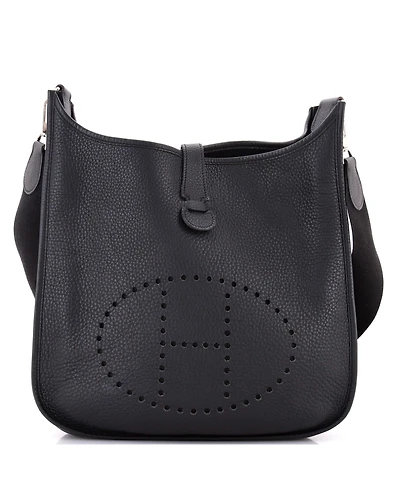 Pre-Owned HERMES Gm Evelyne Bag Gen Ii Clemence