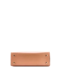 Pre-Owned Delvaux Mm Tempete Top Handle Bag Leather