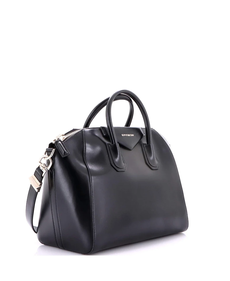 Pre-Owned Givenchy Medium Antigona Bag Glazed Leather