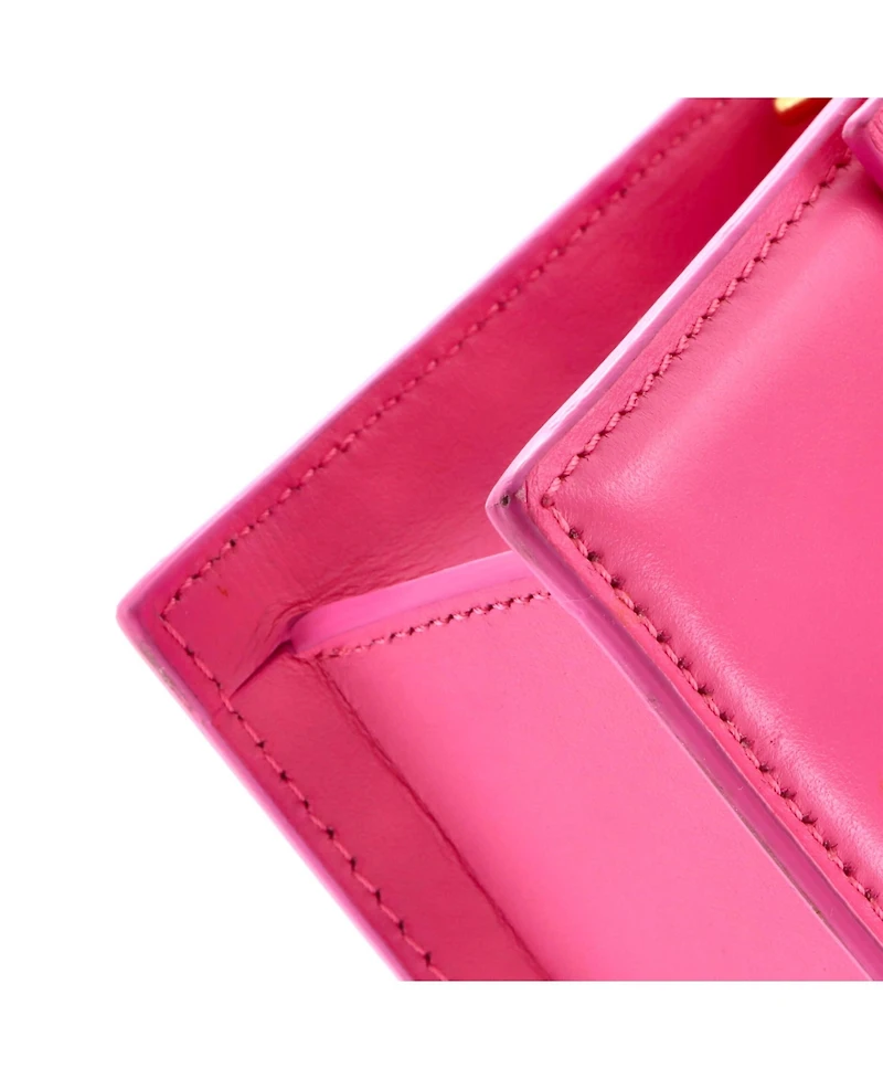 Pre-Owned Jacquemus Long Le Bambino Flap Shoulder Bag Leather