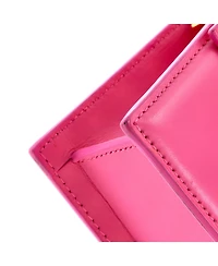 Pre-Owned Jacquemus Long Le Bambino Flap Shoulder Bag Leather