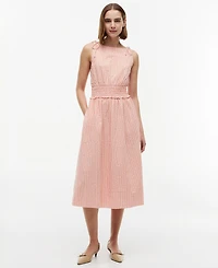 Tommy Hilfiger Women's Seersucker Sleeveless Cotton Dress