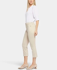 Nydj Petite Chloe Pull-On Capri Jeans
