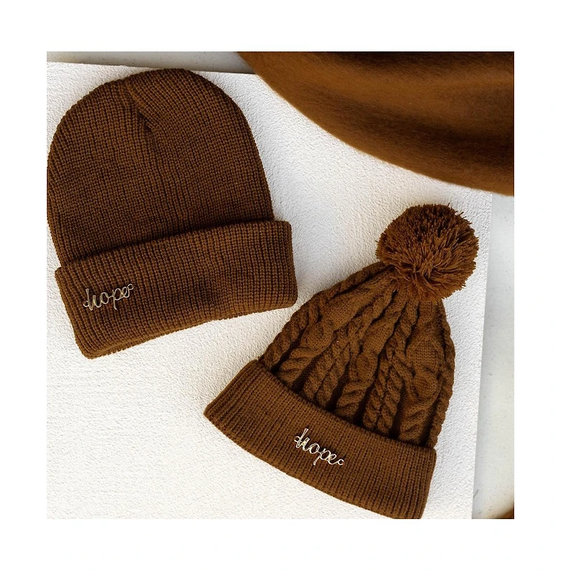 Headbands of Hope Women's Classic Ribbed Knit Beanie