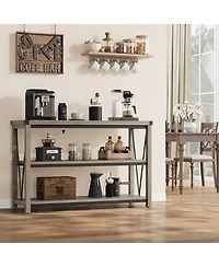 gaomon 47" Narrow Storage Farmhouse Console Table