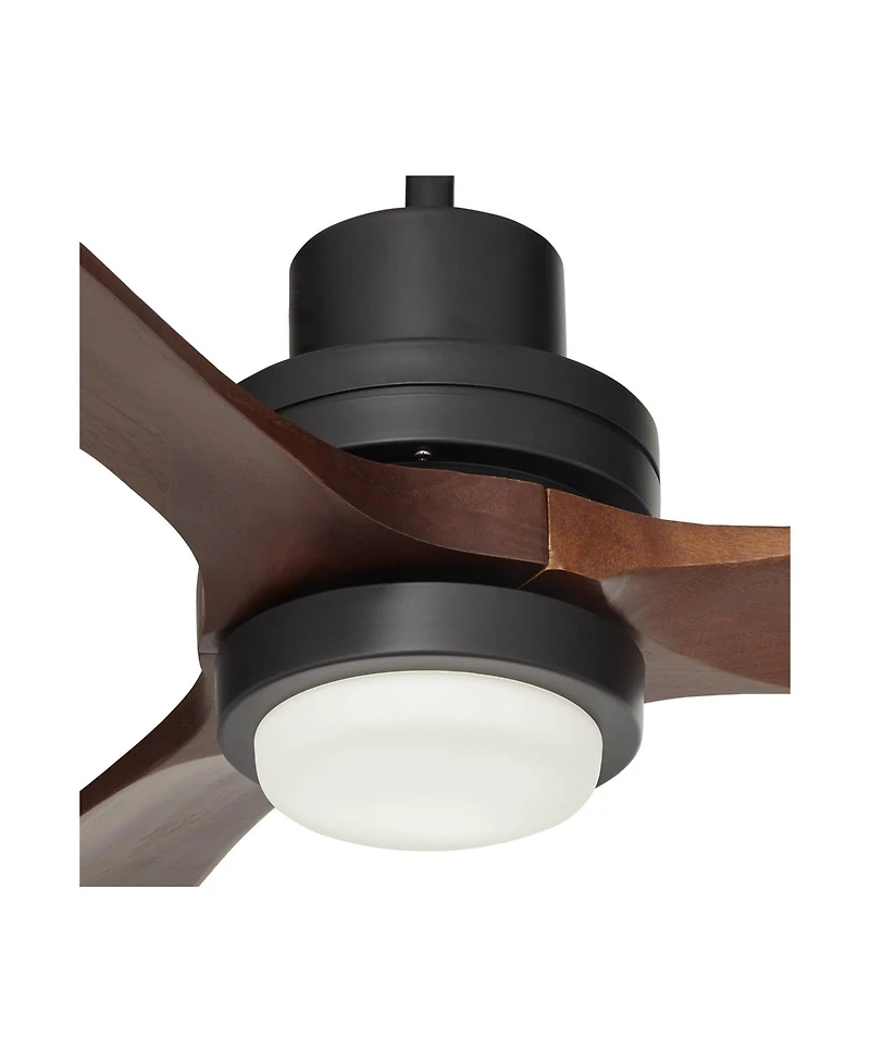 Casa Vieja 66" Delta-Wing Xl Dc Industrial Indoor Ceiling Fan with Led Light Remote Control