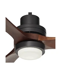 Casa Vieja 66" Delta-Wing Xl Dc Industrial Indoor Ceiling Fan with Led Light Remote Control