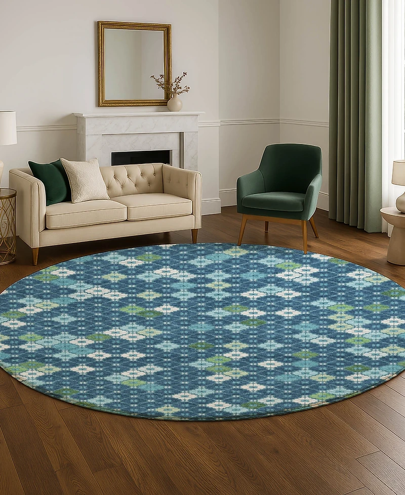 Addison Mayfield AMF1837 8' x 8' Round Area Rug