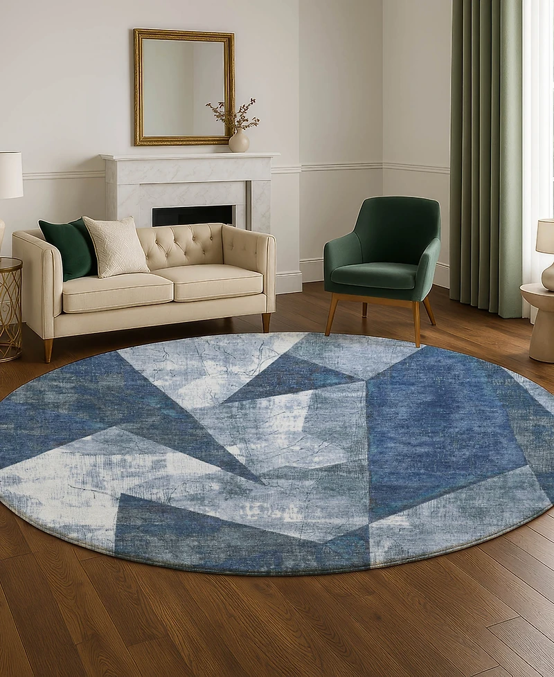 Addison Mayfield AMF1838 8' x 8' Round Area Rug