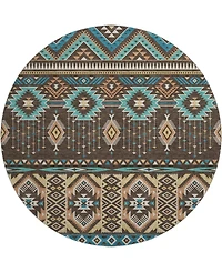 Addison Mayfield AMF1851 8' x 8' Round Area Rug