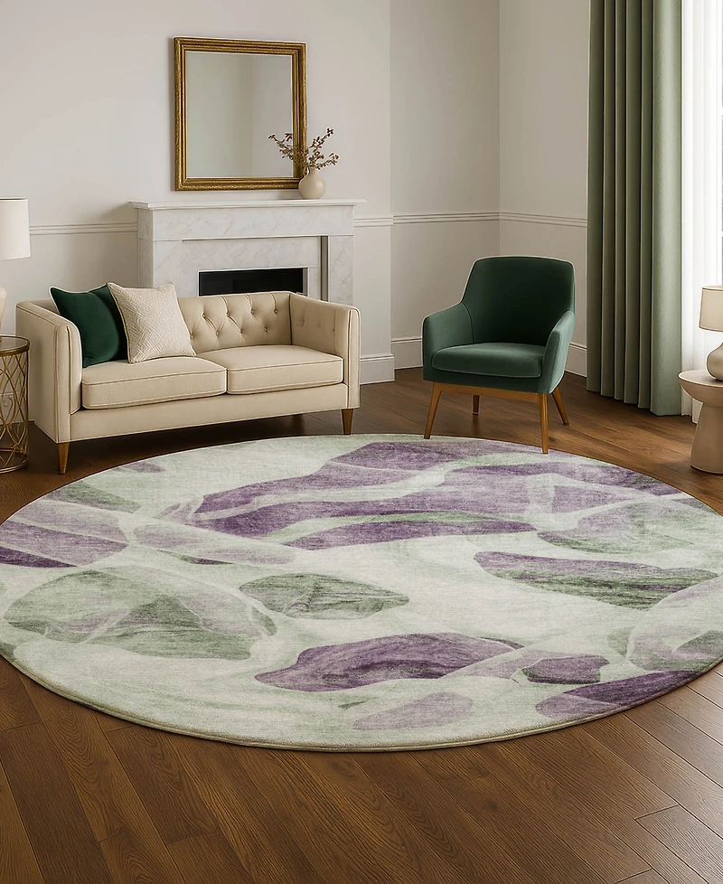 Addison Mayfield AMF1863 8' x 8' Round Area Rug
