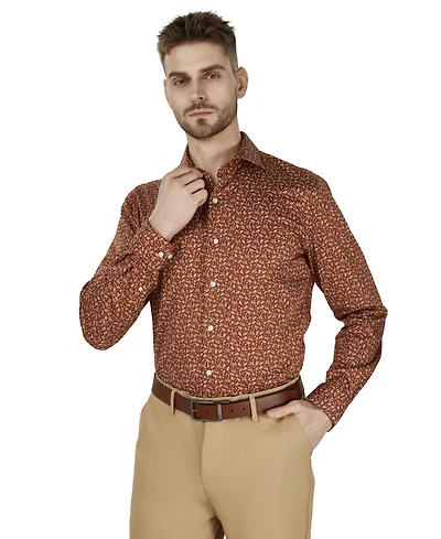 Bar Iii Men's Slim-Fit Daniel Floral Dress Shirt, Macy's Exclusive