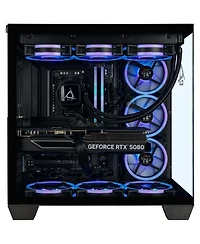 Clx Set Gaming Pc-Liquid Cooled Amd Ryzen 7 9800X3D 4.7GHz 8-Core, 32GB DDR5, Rtx 5080 16GB GDDR7 Graphics, 2TB Ssd, WiFi, Windows 11 Home 64-bit