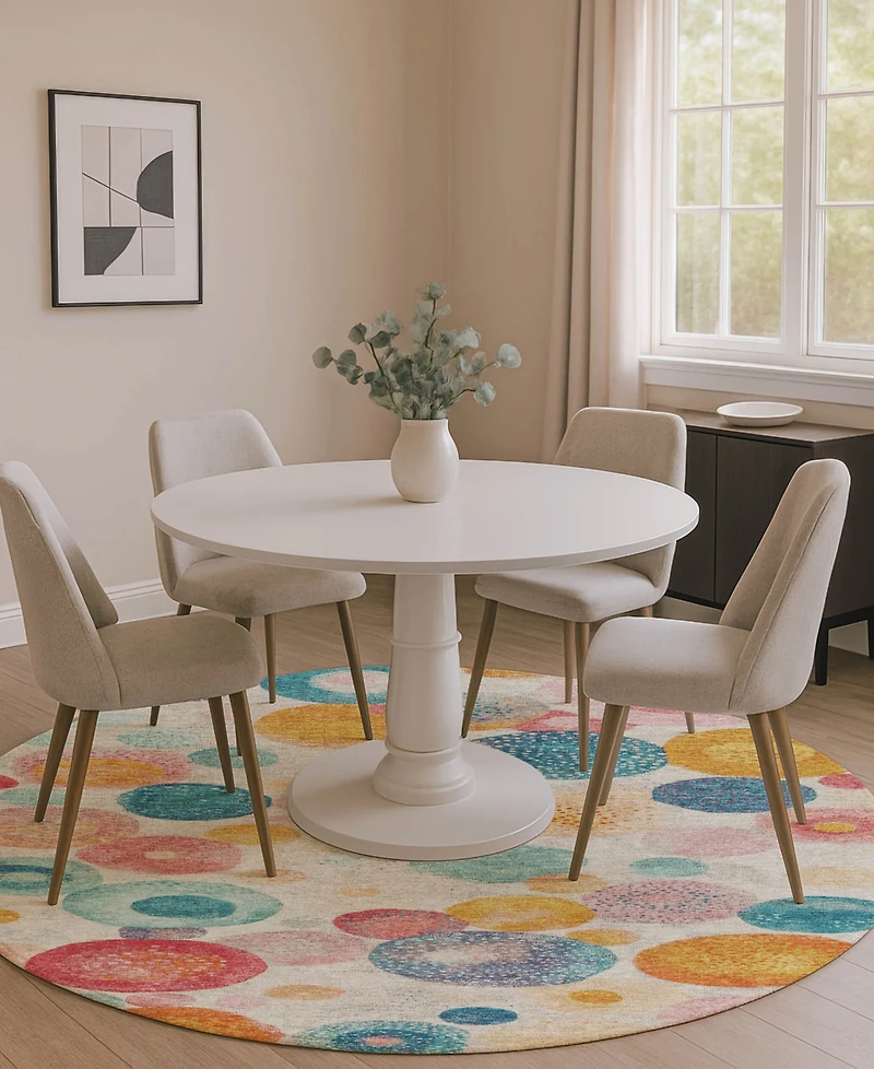 Addison Mayfield AMF1896 8' x 8' Round Area Rug