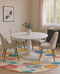 Addison Mayfield AMF1896 8' x 8' Round Area Rug
