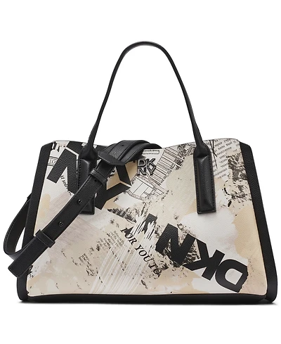 Dkny Josie Polyurethane Medium Adjustable Josie Satchel Handbag