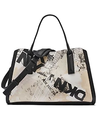 Dkny Josie Polyurethane Medium Adjustable Josie Satchel Handbag