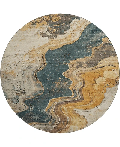 Addison Mayfield AMF1907 8' x 8' Round Area Rug