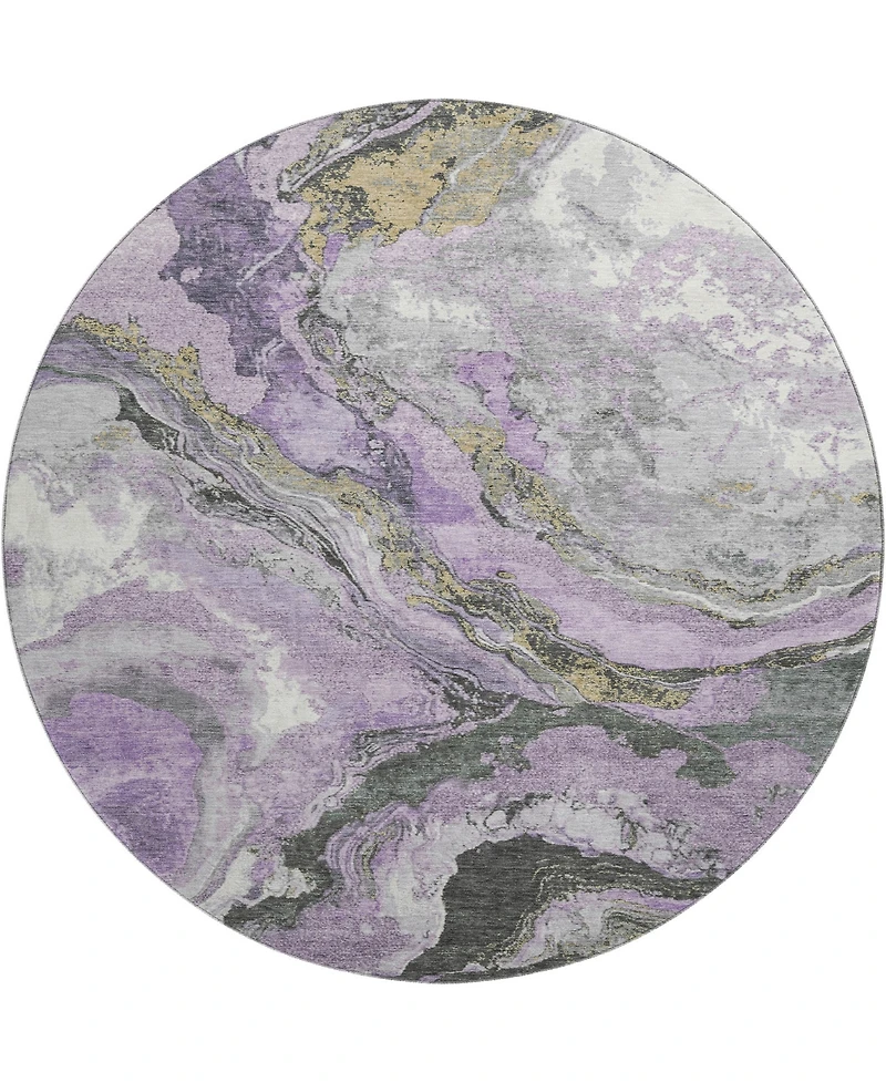 Addison Mayfield AMF1908 8' x 8' Round Area Rug