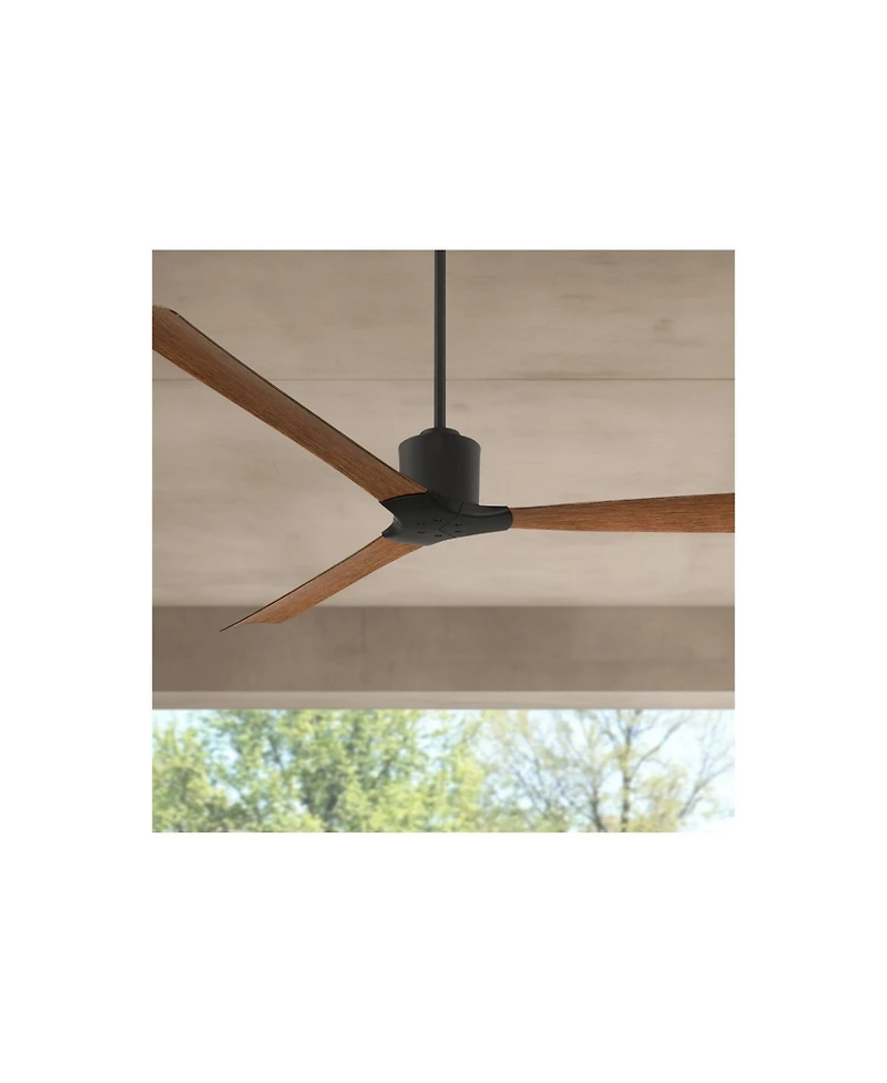 Casa Vieja 60" Lume Damp Ceiling Fan with Remote