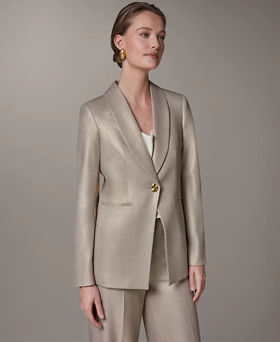Donna Karan New York Women's Shawl Collar Jacket