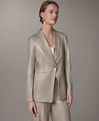 Donna Karan New York Women's Shawl Collar Jacket