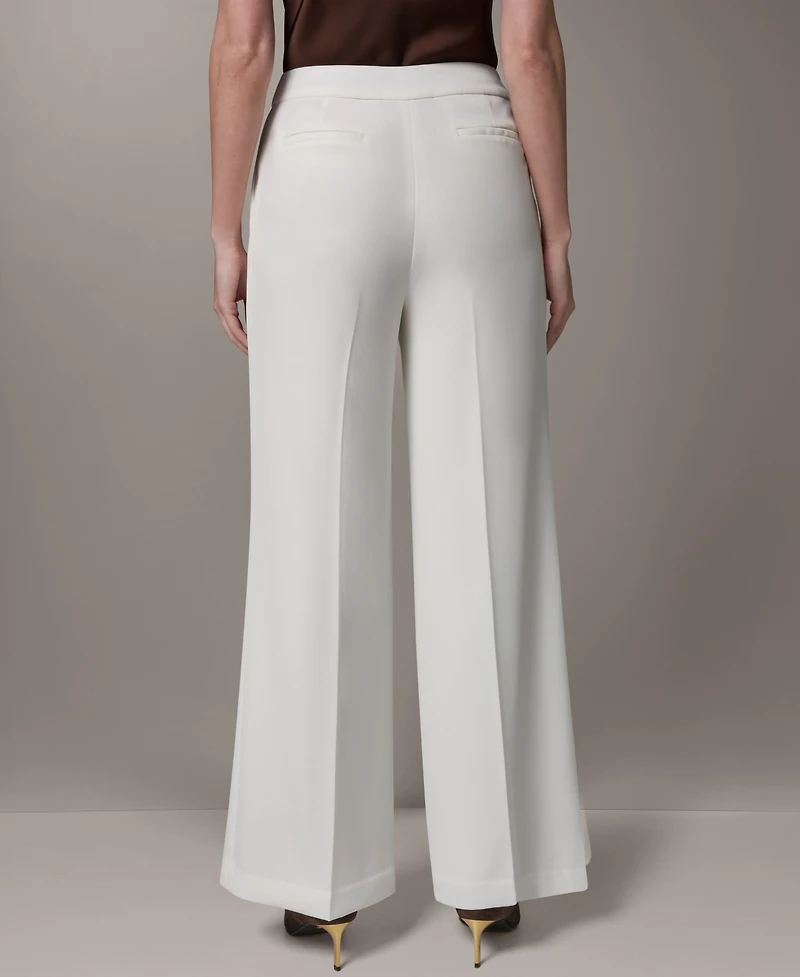 Donna Karan New York Women's Pleated High-Rise Pants
