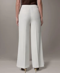 Donna Karan New York Women's Pleated High-Rise Pants