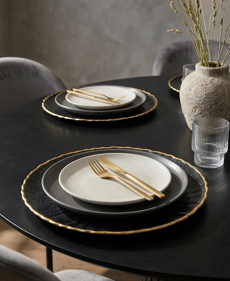 American Atelier Serveware Centro Glass Charger Plate