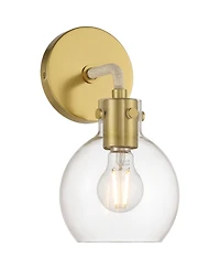 Possini Euro Design Possini Euro Wicander 11 1/4" High Antique Brass Wall Sconce