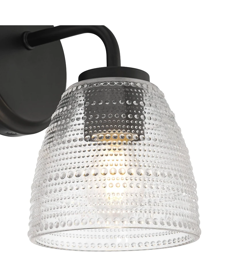 Possini Euro Design Possini Euro Sabrina 9" High and Glass Wall Sconce