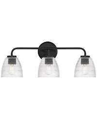 Possini Euro Design Possini Euro Sabrina 21 3/4" Wide and Glass 3-Light Bath Light