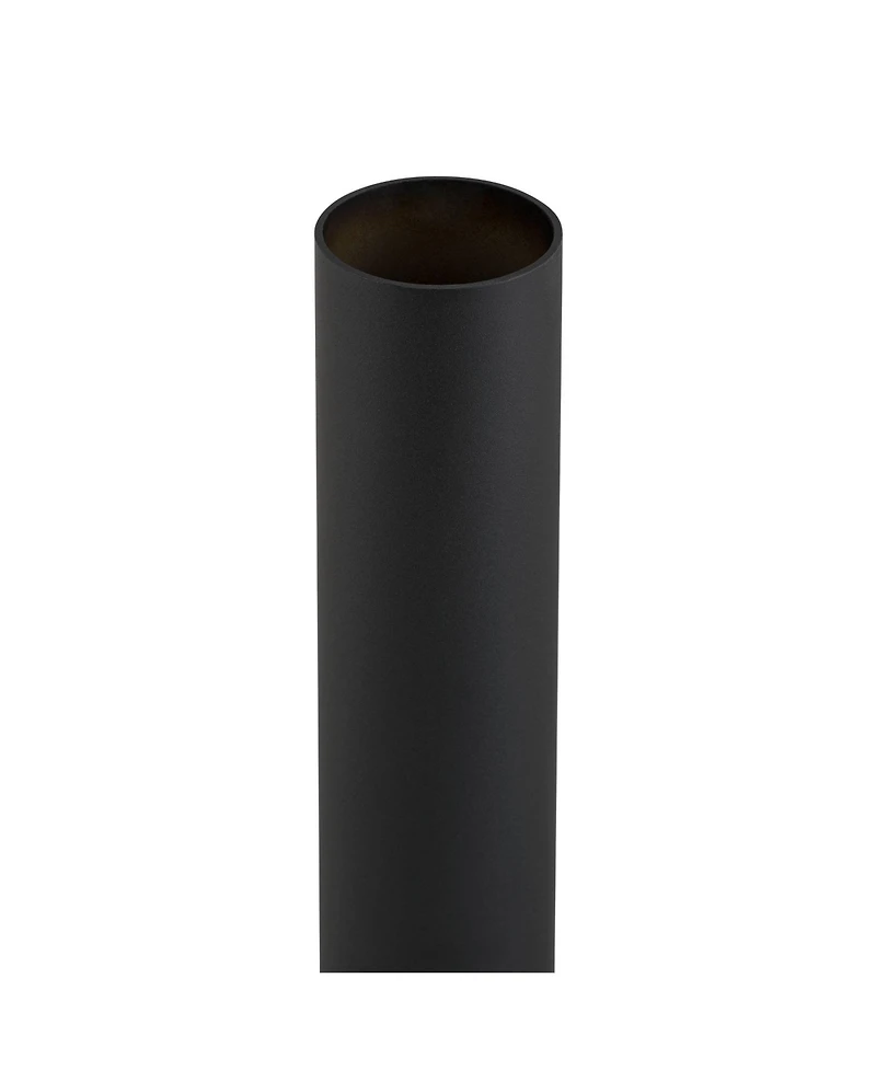Possini Euro Design Possini Euro Atkins 99 1/4"H Die Cast Matte Black Outdoor Post Light