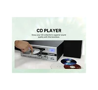 Victor Milwaukee 50 Watt Bluetooth Stereo System with Cd Player and Radio