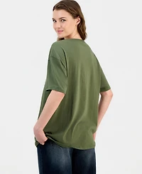 Grayson Threads, The Label Juniors' Hello Kitty Nyc Boyfriend Tee