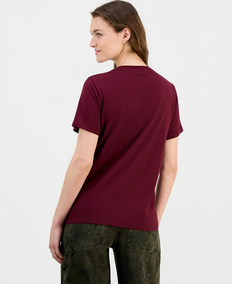 Grayson Threads, The Label Juniors' Hello Kitty Bow Graphic-Print Tee