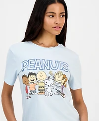Peanuts Juniors' Friends Graphic-Print Crewneck Tee