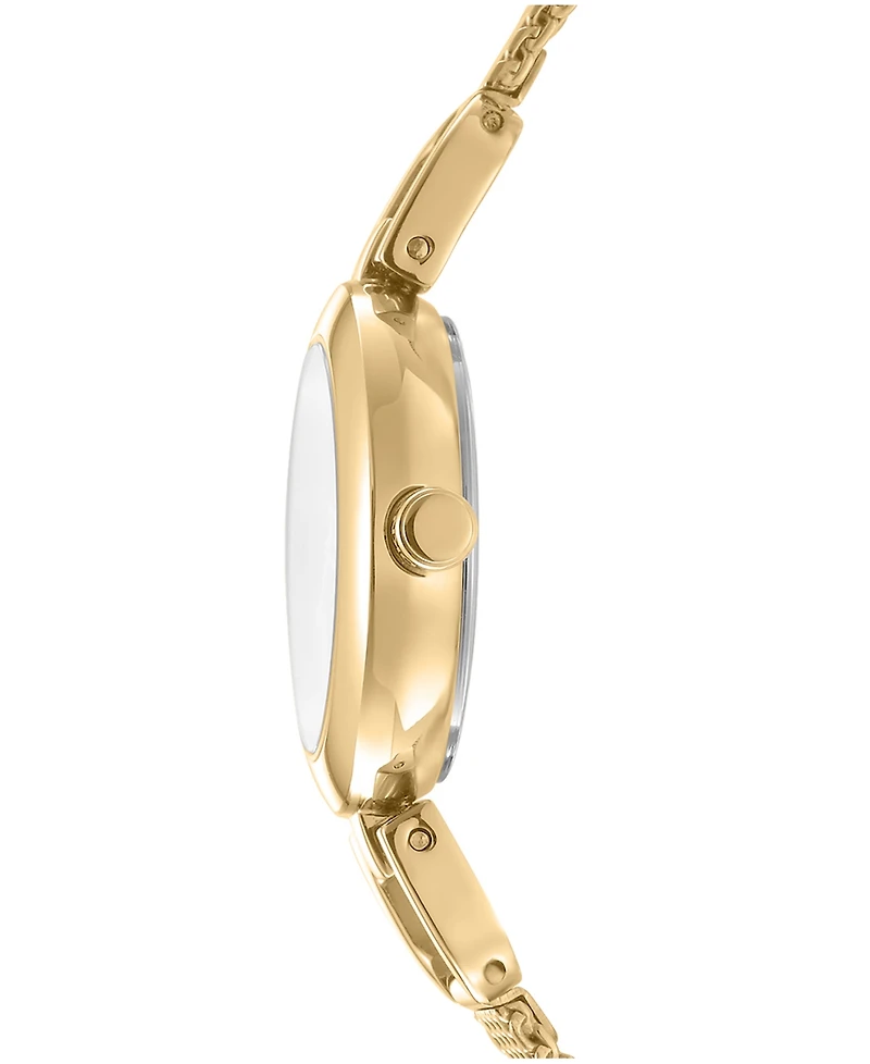 Dkny Women's Milanese Quartz Gold-Tone Stainless Steel Bracelet Watch 26mm