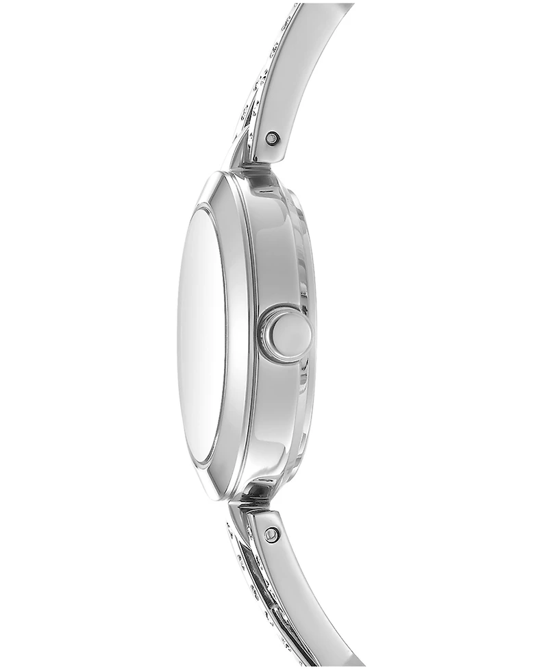 Dkny Women's Half Bangle Quartz Stainless Steel Watch 26mm