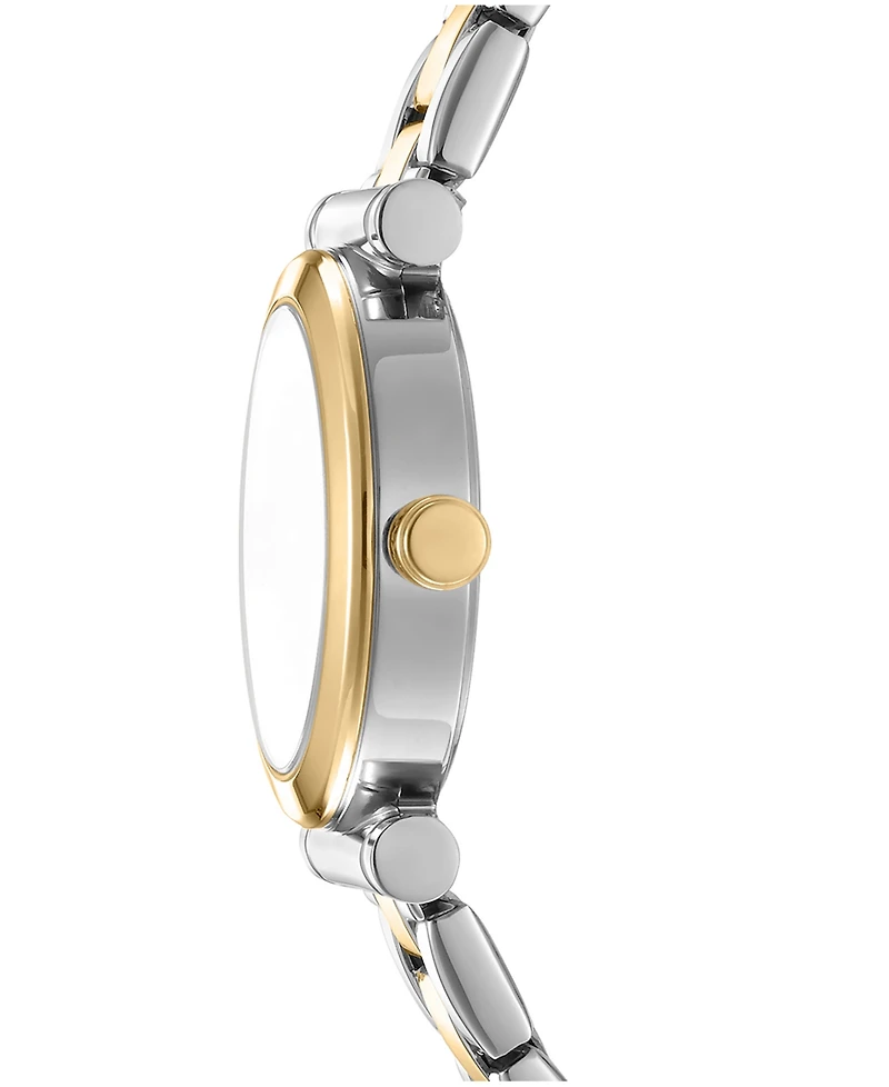 Dkny Women's Essentials Quartz Two-Tone Stainless Steel Bracelet Watch 28mm