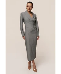 Jluxlabel Women's Manifest Blazer Midi Dress