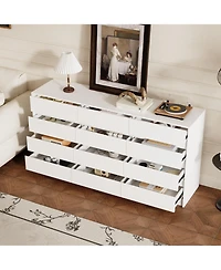 Famapy 63'' 12-Drawer Bedroom Dresser with Deep Drawers